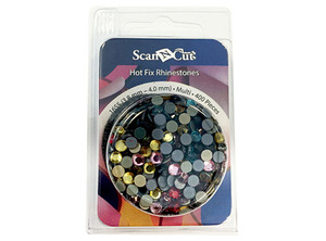 Brother CARS16M Scan N Cut 400 Hot Fix Rhinestones 3.8-4.0mm Refill Pack 16SS Multi Color for Starter Kit