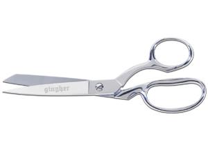 6646: Gingher G-8Z 8" Dressmakers Scissors Shears Serrated/Knife Edge Blades