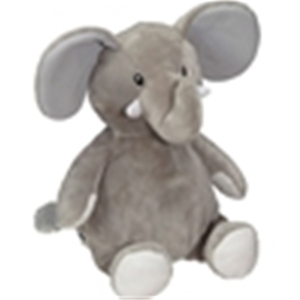 Embroider, Cubbie, Buddies, CC91091, Elford, Elephant, 16, inch, Embroidery, Blank