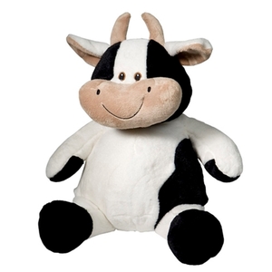 64587: Embroider Buddy EB71098 CC71098 Moo Moo Cow Chewy Plush Toy 16 inch Embroidery Blank