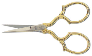 Gingher G-ET 3.5" Epaulette Embroidery Scissor Trimmer Thread Clippers