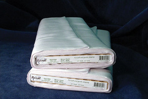 Bosal BOS304 White Woven Sewin Soft 50/50 Cotton Rayon 23"x25Yds