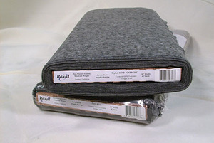 Bosal 317 NonWoven Mediumweight Fusible Interfacing Charcoal 20"X40yd Bolt