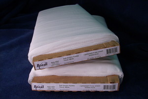 Bosal 351 - Soft, Fusible, 8-way Stretch, Tricot in White - 20"x25Yard Bolt
