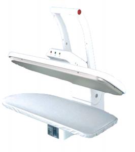 Ricoma , PSP-990a, Steam & Dry, Ironing Board, stea, Press, with 22.5"x9", Pressing Surface, 1350 Watts, by Pro Steam, Ricoma PSP-990A Steam Ironing Press 22.5"x11" Pressing Board UL (Pro Steam) 1350W, 100Lb Pressure, Auto Off, Optional Sit Down or Stand Up Metal Stand