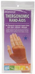 Thergonomic 040636 Hand-Aids Lycra Nylon Spandex Support Gloves, 1 Pair Small for Sewing, Embroidery, Quilting and Crafting