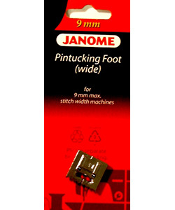 Janome 240, 202093002 Pintucking Foot N1 Wide for 9mm Stitch Width Machines