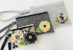 Embroidery, Garden, In, the, Hoop, Wristlet, Set