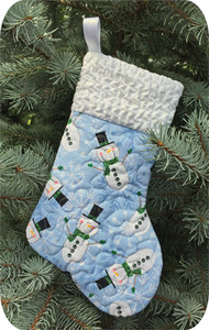 Embroidery, Garden, Christmas, Stocking, stipple, quilting
