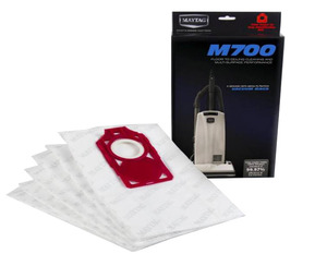 Simplicity S20 Symmetry SMH-6.2 Self-Sealing Vacuum Bags HEPA Filltered, also for Maytag M700, 6 Bags per Package