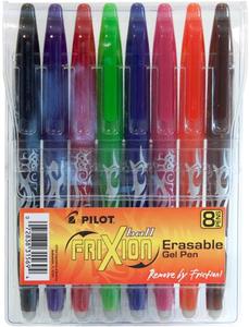 Frixion Clicker Fine Point Erasable Gel Pen .07mm Black