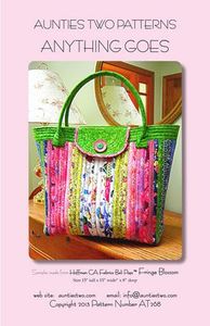 Aunties Two Patterns AT268 Anything Goes (Bag Pattern)