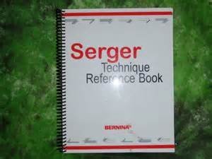 Bernina STRB Serger Technique Reference Book Part #030396.71.12
