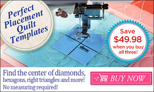 DIME, PPQ00B1, Perfect, Placement, Quilt, Templates, Bundle