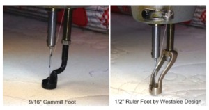 Westalee, 1/2, Ruler, Foot, For, Gammill, Longarm, Quilting, Machines