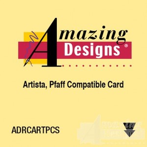 Amazing, Designs, Max, Blank, Rewritable, Embroidery, Card, Format, Artista, .art, Pfaff, .pcs