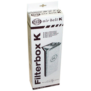 Ultra Filter Bag Box - K-series (8 pc. ctn.)