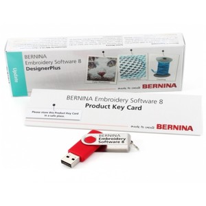 Bernina, Update, V5, V6, V7, V8, Software,  Bernina 036738.72.01 Embroidery Software Update Designer Plus from Versions V5/V6/V7 to Version V8.2