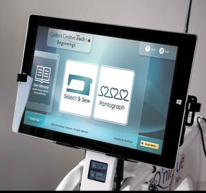 Brother Dream Motion QCT Beginnings Software with Robotics Automation for DQLT Dream Quilter Machines and Frames