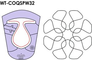 Sew, Steady, Westalee, WT-COQSPW32, 11.5, 8, Rotations, Circle, on, Quilt, Spinning, Wheel