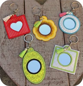 Embroidery, Garden, In, the, Hoop, MRRKYRNG, Mirrored, Key, Rings, Set, Design, CD