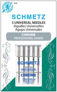 Schmetz S-4008 Chrome Universal 5pk 130/705H Size 70/10