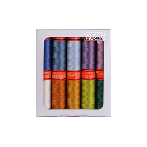 Aurifil, SN50SH10, Scottish, Highlands, Thread, Collection, by, Sheena, Norquay