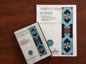 Sew, steady, wa-durdvdpattern, Westalee, Down, Under, Table, Runner, DVD, Pattern, Project