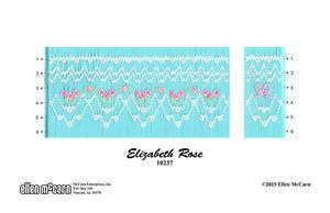 Ellen McCarn EM10237 Elizabeth Rose Smocking Plate