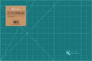 Eversewn ES-CM Foldable Cutting Mat 12" X 18", 2.5mm Self healing material, folds for easy storage and travel