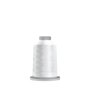 Fil-Tec Glide Trilobal 40wt Polyester Thread 1,100 yd Mini King Spool - 10002 Super White