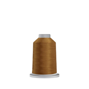 Fil-Tec Glide Trilobal 40wt Polyester Thread 1,100 yd Mini King Spool - 27407 Military Gold