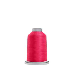 Fil-Tec Glide Trilobal 40wt Polyester Thread 1,100 yd Mini King Spool - 70812 Hot Pink