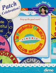 DIME PC1001, Patch Celebration Collection, 12x3" Embroidery Designs, 4 Gift Tags