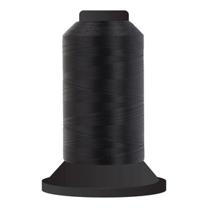 Fil-Tec Glide 60wt Polyester Quilting Thread 5,500 yd King Spool - 11001 Black