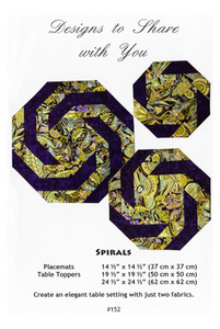 Spirals DSY152 Designs to Share With You Sewing Pattern
