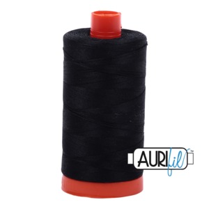 Aurifil Thread 50 wt Cotton 12 Spools - The Basics Collection by Mark  Lipinski