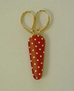 Inazuma EMA22 Embroidery Scissor Case Red