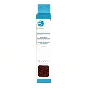 Silhouette Bronze Glitter Heat Transfer Vinyl Material heat-12gl-Brz 12'' x 36''