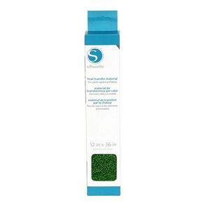 Silhouette Green Glitter Heat Transfer Vinyl Material heat-12gl-Grn 12'' x 36''