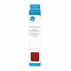 Silhouette Copper Glitter Heat Transfer Vinyl Material HEAT12GLC-COP 12'' x 36''