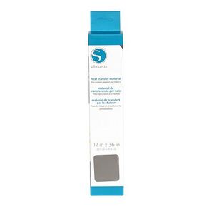 Silhouette GREY Smooth Heat Transfer Vinyl Material HEAT12SM-GRY 12'' x 36''