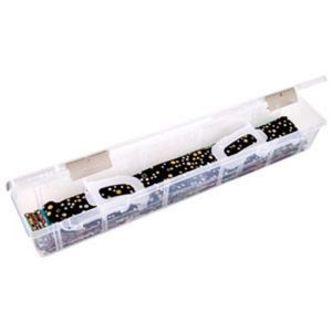 83169: Artbin 6999AB Fabric Strips Translucent Storage Box Case 24"x4"x3.5"