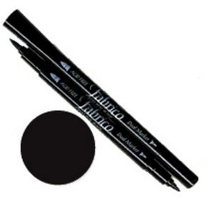 83222: Tsukineko 7604-182 Versacraft Fabrico Dual Marker- Marker Black