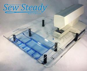 Sew, Steady, SST-GIANT, SST-gWish, Portable, Sewing, Machine, Extension, Table, 32, 24, USB, Portable, Acrylic, Extension, Table, Work