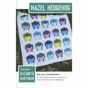Elizabeth Hartman, EH015, Hazel Hedgehog, Quilting Pattern