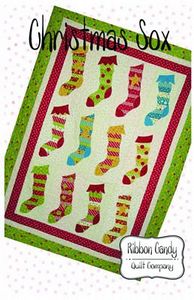 Ribbon Candy Quilt Company RCQC501 Christmas Soxs Quilt Pattern