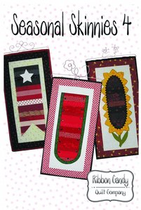 Ribbon Candy Quilt Company, RCQC510, Seasonal Skinnies 4, Pattern