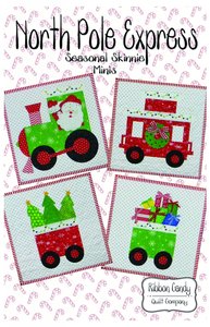 Ribbon Candy Quilt Company RCQC603 North Pole Express-Skinnie Mini's Pattern