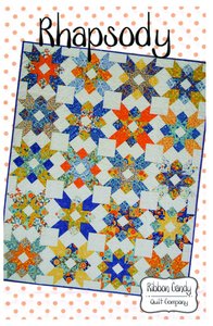 Ribbon Candy Quilt Company RCQC589 Rhapsody Pattern